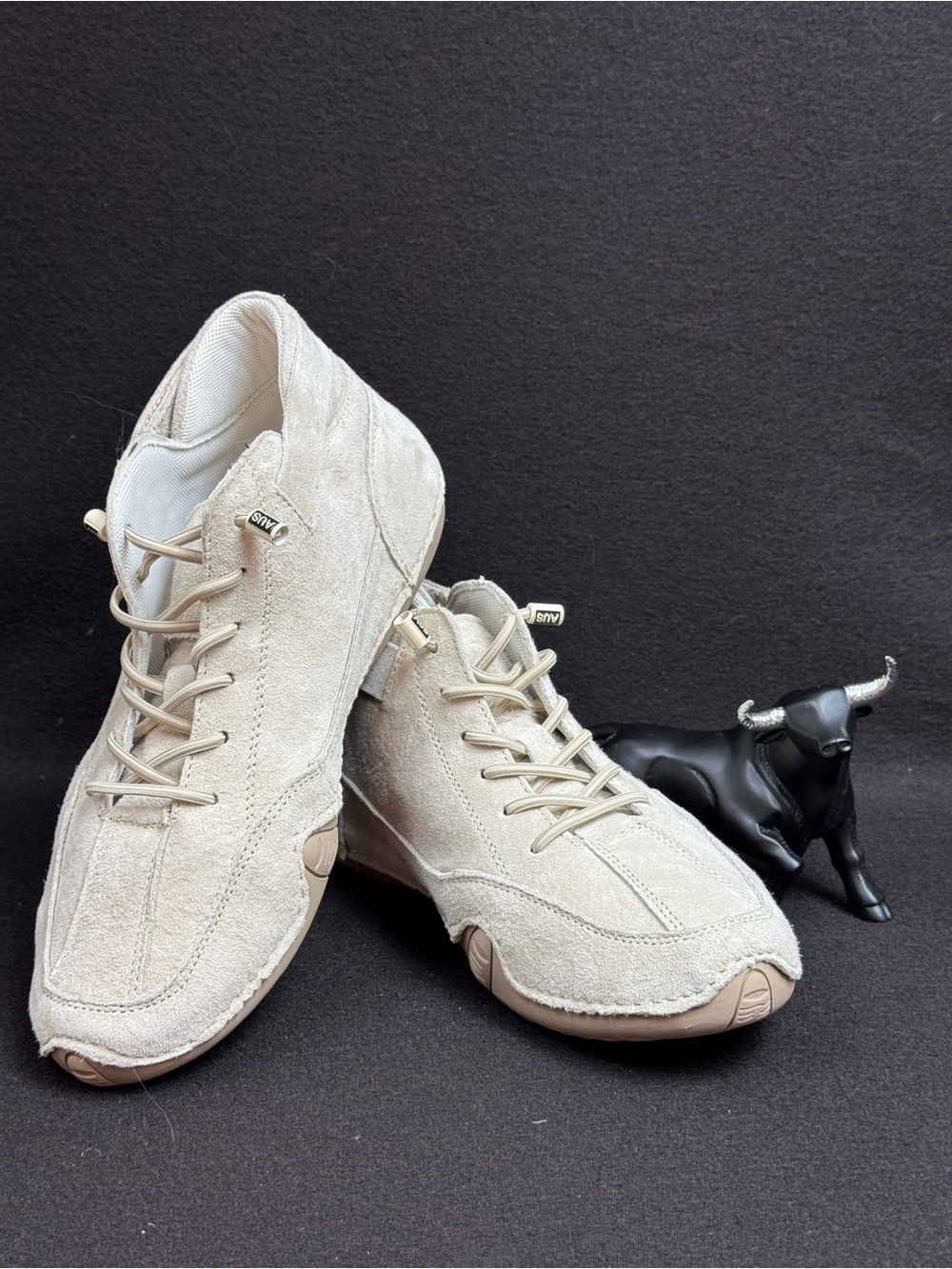 Dbeck Explorer Wide beige ankle boots